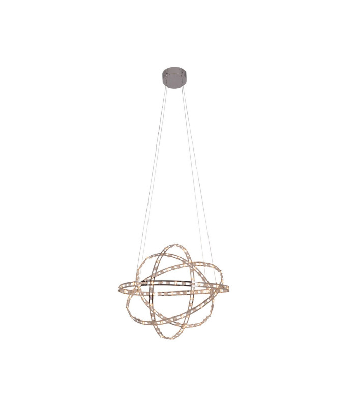 Cosmos LED Pendant Ceiling Light Chrome 3000K-5