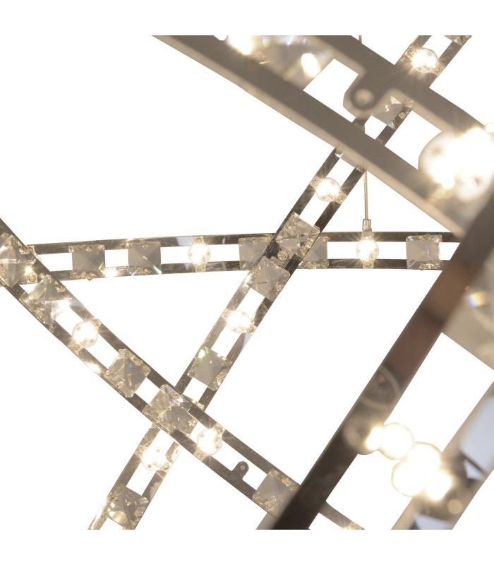Cosmos LED Pendant Ceiling Light Chrome 3000K-8