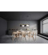 Triton Bar Pendant Ceiling Light Black 4xE27-3
