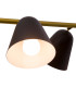 Triton Bar Pendant Ceiling Light Black 4xE27-6