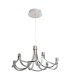 Festos Dimmable LED Pendant Ceiling Light Satin Nickel 3000K-1