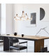 Festos Dimmable LED Pendant Ceiling Light Satin Nickel 3000K-2