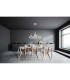 Festos Dimmable LED Pendant Ceiling Light Satin Nickel 3000K-6