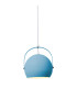 Colorado Dome Pendant Ceiling Light Blue 1xE27-5