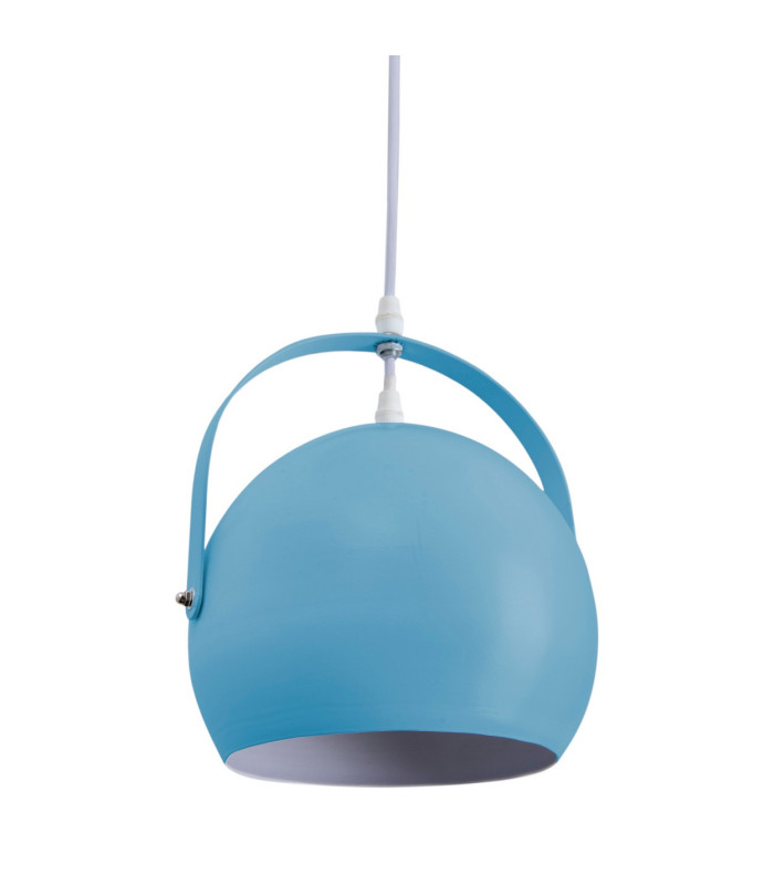 Colorado Dome Pendant Ceiling Light Blue 1xE27-7