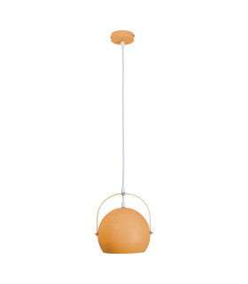 Colorado Dome Pendant Ceiling Light Yellow 1xE27-1