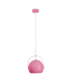 Colorado Dome Pendant Ceiling Light Pink-1