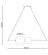 Nova Dimmable LED Twin Pendant Ceiling Light Chrome 3000K-3