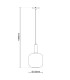Fumo Slim Pendant Ceiling Light Black 1xE27-4