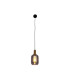 Fumo Slim Pendant Ceiling Light Black 1xE27-5