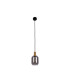 Fumo Slim Pendant Ceiling Light Black 1xE27-7