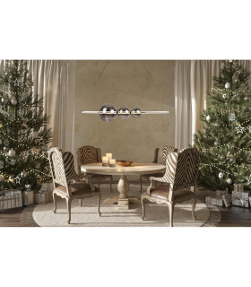 Nova Dimmable LED Triple Pendant Ceiling Light Chrome 3000K-2
