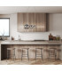 Nova Dimmable LED Triple Pendant Ceiling Light Chrome 3000K-4