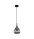 Gota 20cm Dome Pendant Ceiling Light Black 1xE27-4