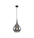 Gota 25cm Dome Pendant Ceiling Light Black 1xE27-4