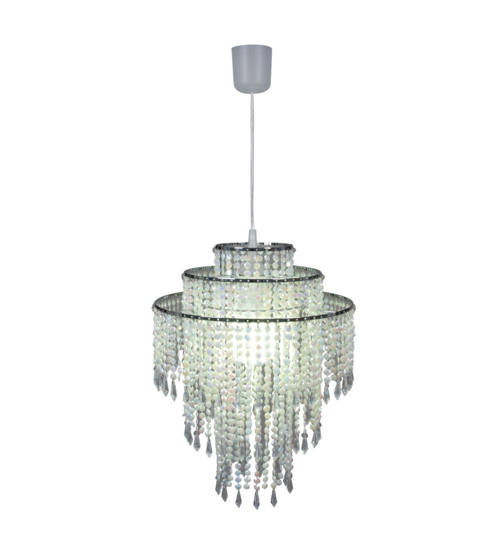 Lina Pendant Ceiling Light Clear/Transparent 1xE27-12