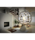 Flowery Meadow Spherical Pendant Ceiling Light White 1xE27-3
