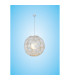 Flowery Meadow Spherical Pendant Ceiling Light White 1xE27-4