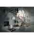 Explosion 65cm Spherical Pendant Ceiling Light White 10xG9-3