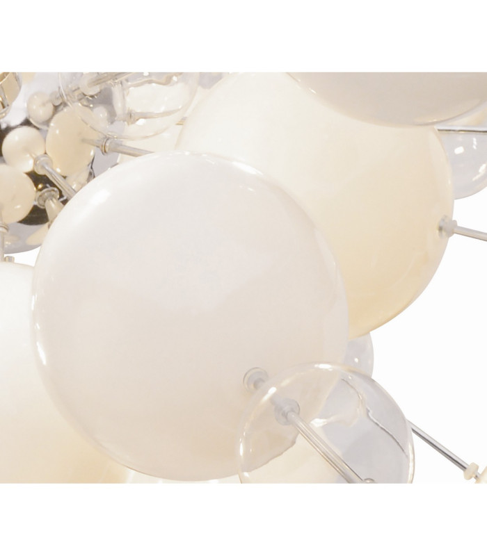 Explosion 65cm Spherical Pendant Ceiling Light White 10xG9-6