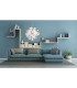 Explosion 65cm Spherical Pendant Ceiling Light Iridescent 10xG9-3