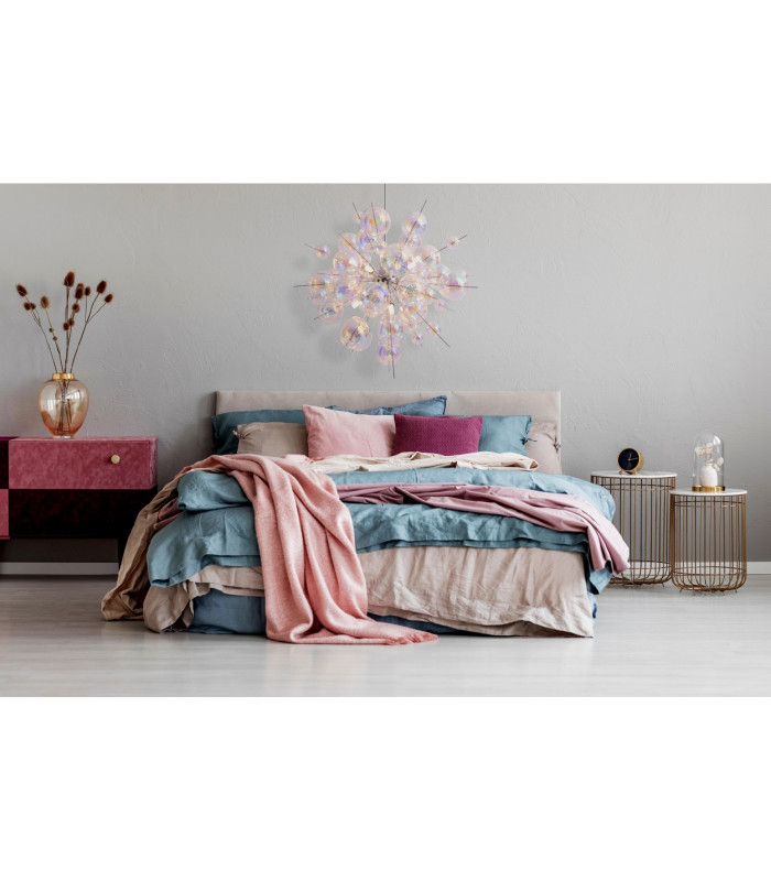 Explosion 65cm Spherical Pendant Ceiling Light Iridescent 10xG9-6