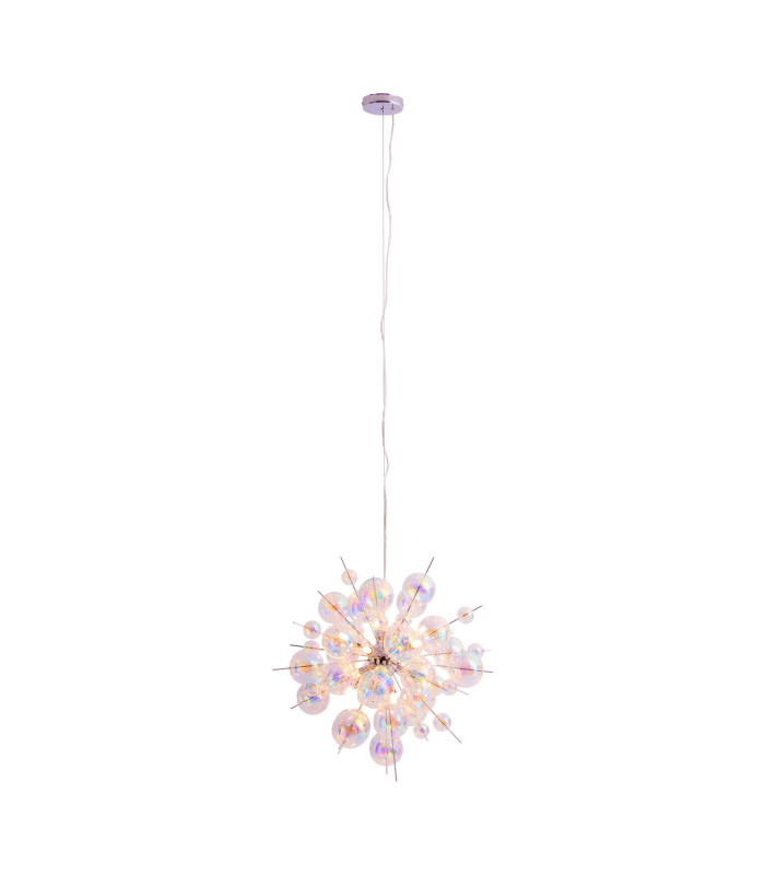 Explosion 65cm Spherical Pendant Ceiling Light Iridescent 10xG9-8