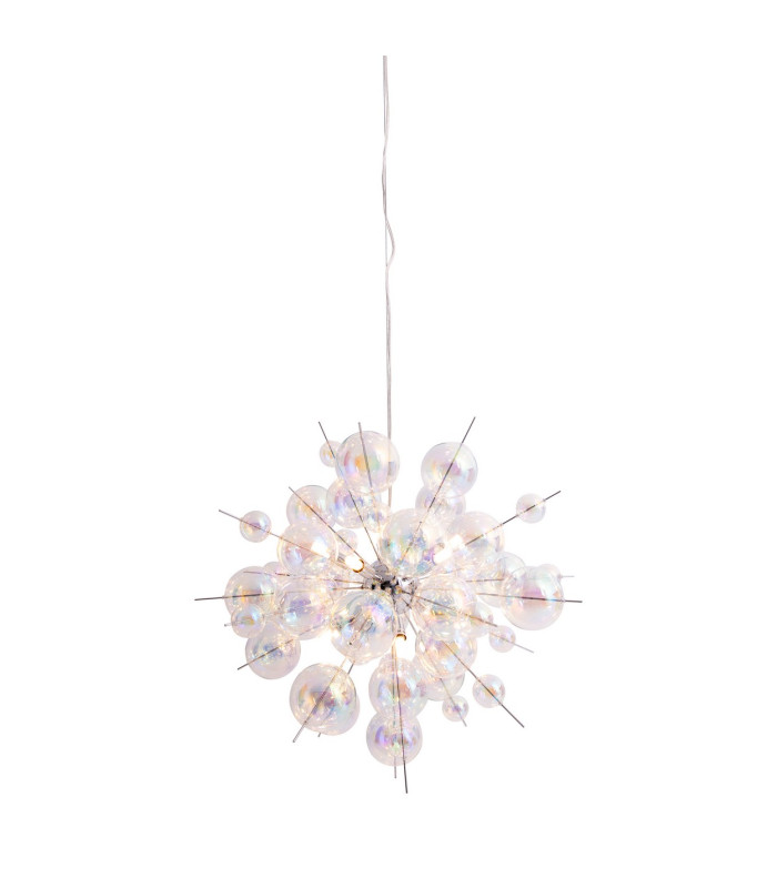Explosion 65cm Spherical Pendant Ceiling Light Iridescent 10xG9-9