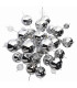Explosion 65cm Spherical Pendant Ceiling Light Chrome 10xG9-13