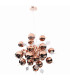 Explosion 65cm Spherical Pendant Ceiling Light Copper 10xG9-6