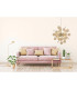 Explosion 65cm Spherical Pendant Ceiling Light Amber 10xG9-2