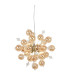 Explosion 65cm Spherical Pendant Ceiling Light Amber 10xG9-13