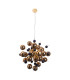 Explosion 65cm Spherical Pendant Ceiling Light Gold 10xG9-1