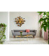 Explosion 65cm Spherical Pendant Ceiling Light Gold 10xG9-4