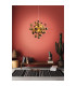 Explosion 65cm Spherical Pendant Ceiling Light Gold 10xG9-5