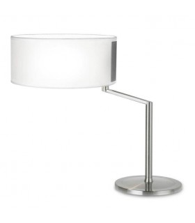 1 Light Table Lamp Satin Nickel, E27 - 1