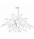 Explosion 98cm Spherical Pendant Ceiling Light White 10xG9-7