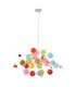 Explosion 98cm Spherical Pendant Ceiling Light Multi Colour 10xG9-4