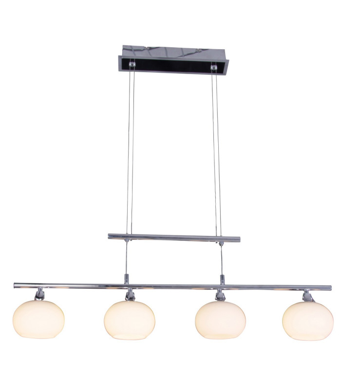 Kemi LED Bar Pendant Ceiling Light Chrome 2700K
