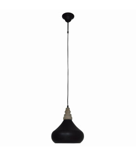 Pinhead 26cm Dome Pendant Ceiling Light Black-1