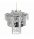Fancy 32cm Pendant Ceiling Light Chrome 1xE27-1
