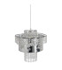 Fancy 32cm Pendant Ceiling Light Chrome 1xE27-5