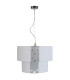 Pori Cylindrical Pendant Ceiling Light White 1xE27-2