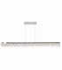 Diamonds LED Bar Pendant Ceiling Light Chrome 3000K-1