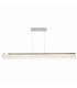 Diamonds LED Bar Pendant Ceiling Light Chrome 3000K-4