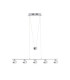 Sphere LED Bar Pendant Ceiling Light Chrome 3000K-1