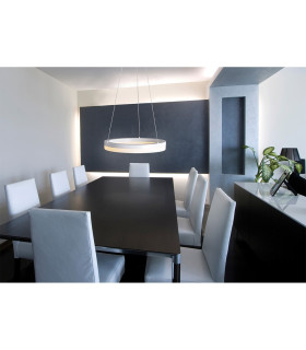 Saturn Dimmable LED Pendant Ceiling Light White 3000K-2