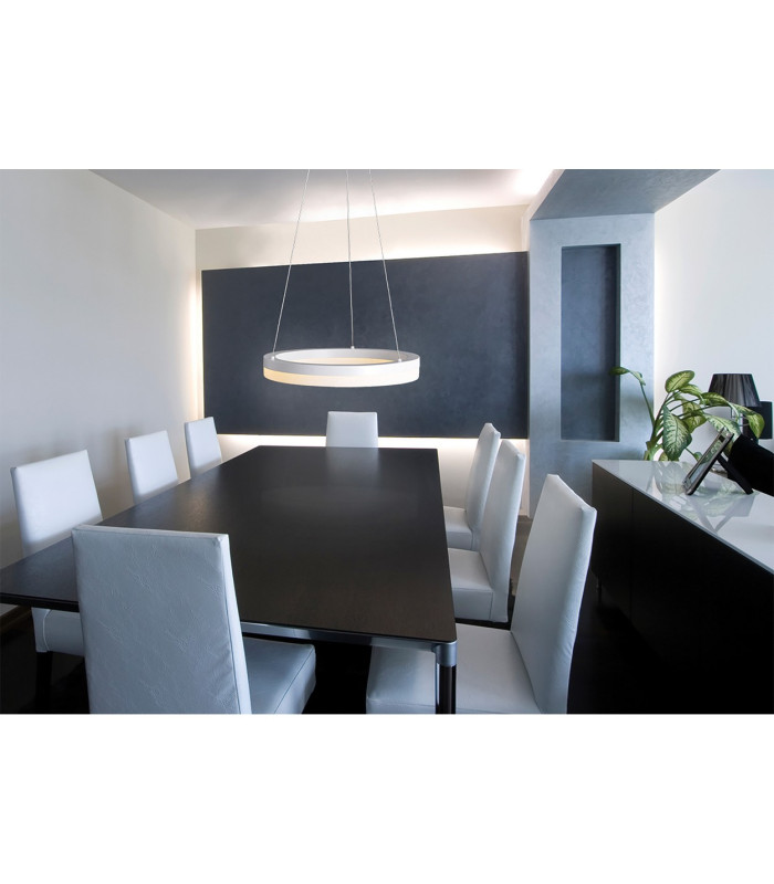 Saturn Dimmable LED Pendant Ceiling Light White 3000K-2