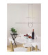 Naeve LED Bar Pendant Ceiling Light Silver 3000K-2
