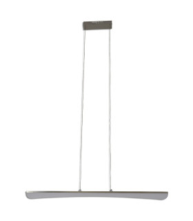 Bones 2 LED Bar Pendant Ceiling Light Chrome 2800-3200K-1